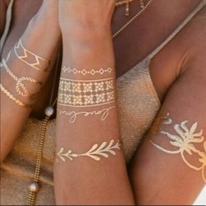 Temporary Jewelry Tattoos 12 Sheets